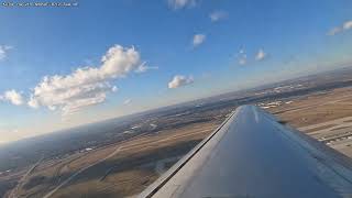 Climbing out of Detroit  Delta Air Lines Boeing 717200 [upl. by Hcnarb832]