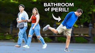 FUNNY Fart Prank in Central Park Proper FART DISPOSAL [upl. by Suidaht914]