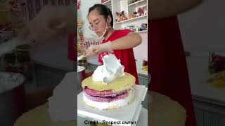 Amazing cake 🍰🎂 making in china 😲😳 amazingfacts हिंदीfacts cake [upl. by Negiam]