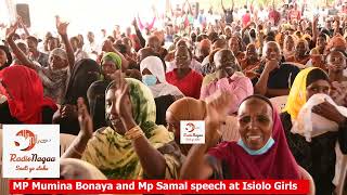 MP MUMINA BONAYA AND MP SAMAL SPEECH DURING ISIOLO GIRLS FUNDRAISER CEREMONY [upl. by Seligman]