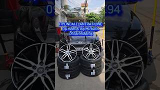 Elantra Nline 2023 nâng cấp mâm lốp Michelin cực xịn 🔥 [upl. by Ennair]