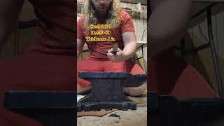 Cutting a 12 inch bolt with a Bluff knife from Stone Fall Knives 8670 steel knife knife [upl. by Bakemeier]