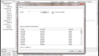 Dukascopy data feed setup in MultiCharts [upl. by Ilehs]
