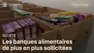 Hausse importante des demandes d’aide aux banques alimentaires au Canada [upl. by Annavaig]