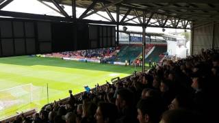 Wrexham v Tranmere were on our way [upl. by Enirok]