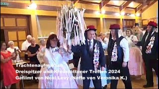 Trachtenaufmarsch Dreispitzer und Kreuzstättener Treffen 2024 [upl. by Irolav953]