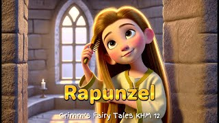 Rapunzel  Retell Grimm’s Fairy Tales by Olivia  PixarStyle Illustrations [upl. by Gnehp]