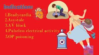 Emergency drug ATROPINEindications contra indications doseadverse effect [upl. by Eustis21]