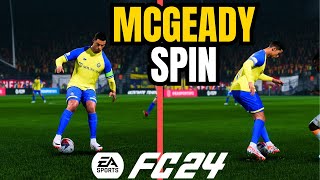 FC 24 How to do McGeady Spin in EA Sports FC 24  Tutorial fc24 [upl. by Einhoj]