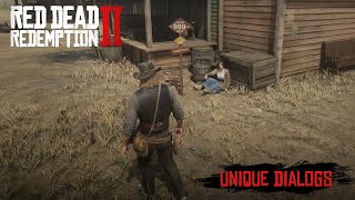 Arthur Antagonizing Sick People In Armadillo  RDR2 [upl. by Nehgem]