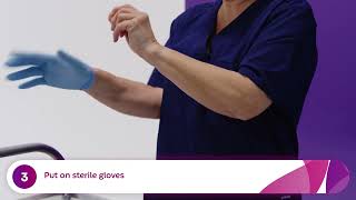 How to Apply and Remove Aquacel® Ag Foam Dressings Sacral Pressure Ulcer Category 2 [upl. by Donell]