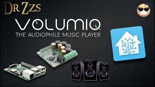 Getting Started with Volumio the Music Server on a Rpi that works with Home Assistant [upl. by Nimsay311]