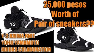 WHAT IS Y3 BRAND  Y3 KAIWA KNIT SNEAKER [upl. by Lenno]