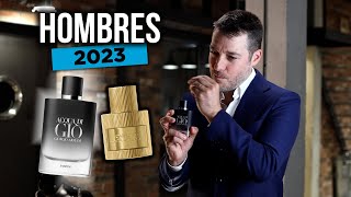 Los 10 mejores perfumes para hombre 2023 [upl. by Vonni196]