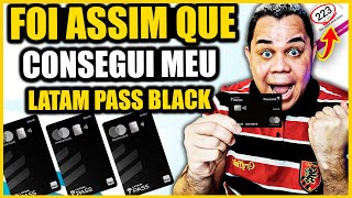 Cartão LATAM PASS BLACK Como CONSEGUIR Fácil o seu com 1 ano de ANUIDADE GRÁTIS Único Jeito CERTO [upl. by Hodosh113]