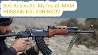 Ak 47 in Bolt Action Darra made master piece kalashinkov [upl. by Ainollopa376]