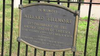 Millard Fillmore Gravesite in Buffalo [upl. by Enelak]