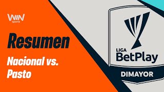 Nacional vs Pasto resumen y goles  Liga BetPlay Dimayor 20242  Cuadrangulares  Fecha 5 [upl. by Dolphin]