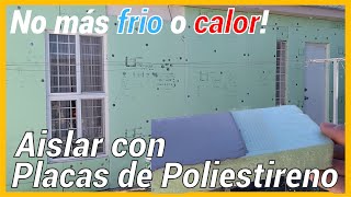 COMO AISLAR CON PLACAS POLIESTIRENO EXTRUIDO CARACTERISTICAS Y PROCESO [upl. by Dambro267]