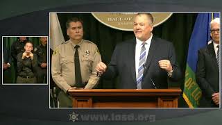 2024 Operation Reclaim and Rebuild  LASD Press Conference [upl. by Ellirehs]