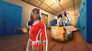 FORTNITE 🏫 High School Hide N Seek 🏫 MAP CODE 713487445354 [upl. by Euginomod]