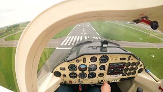 Flying lesson 29 Arrival VFR RADIO PROCEDURES Lelystad Airport EHLE  Tecnam Sierra P2002JF [upl. by Sandberg177]