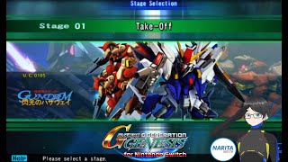 Mobile Suit Gundam Hathaways Flash  Stage 1  SD Gundam G Generation Genesis [upl. by Sawtelle485]