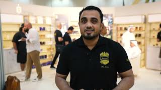 Ajmal Perfumes at The Emirates Perfumes and Oud Exhibition [upl. by Eniaj500]