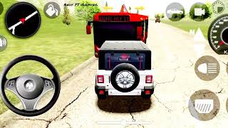 Mahindra Thar Game  Indian Cars Simulation games  White Car Wala Game  Thar Gaming Video [upl. by Remat346]