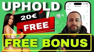 Ricevi 20€ Gratis con Uphold Wallet Crypto 2024 [upl. by Anay850]