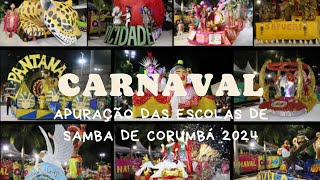 APURAÇÃO DO CARNAVAL 2024 DE CORUMBÁMS AO VIVO [upl. by Joab]