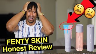 Fenty Skin Review  MY PRODUCTS CAME BROKEN 😱😩😫 [upl. by Lahtnero903]