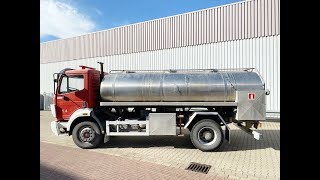 DAIMLERBENZ  SK 1827 4x2 Wassertank 10000l [upl. by Antonietta853]