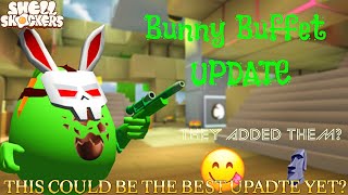 SHELL SHOCKERS NEW SKINS Bunny Buffet Update [upl. by Nevin]