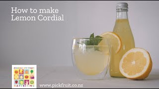 Making Lemon Cordial [upl. by Jeri]