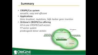 Webinar Genome Editing with CRISPRCas9 [upl. by Jansen]