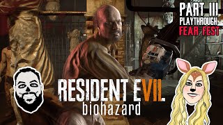 DISSECTION ROOM SHOWDOWN  Resident Evil 7  with Jack amp Becca  Part 3  The JB Show Fear Fest [upl. by Bess]