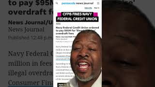 CFPB fines Navy Federal Credit Union navyfederalcreditunion cfpb classaction [upl. by Shaefer]