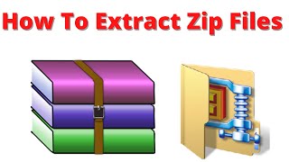 how to extract zip files on your pc easily [upl. by Ellecrag]