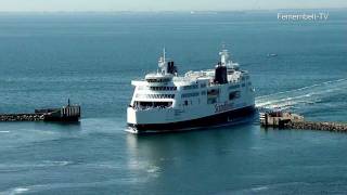 Ferry boats Denmark and Germany Femernbelt [upl. by Lupien199]