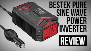 Bestek 300W Pure Sine Wave Power Inverter REVIEW [upl. by Pegasus]