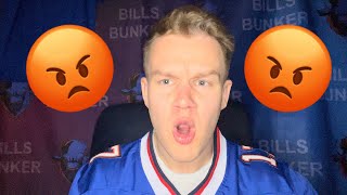 Buffalo Bills fan reaction to BLOWOUT LOSS vs Baltimore Ravens [upl. by Leonora]