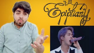 pakistani react on BTS JINEPIPHANY live performance  english lyrics sqb reaction [upl. by Arata]