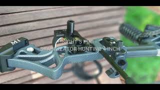 Compound bow for beginners TopointM1 short review and shooting [upl. by Tteltrab]