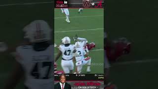 Jalen Milroe Escaping Sacks vs Auburn  Alabama  2024 CFB [upl. by Dnaltruoc811]