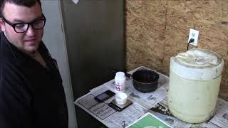 Biodiesel Video 4Preparing the Methoxide [upl. by Pogah]