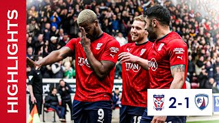 📺 Match Highlights  York City 21 Chesterfield  202324 [upl. by Drooff]