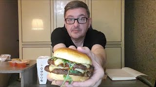 Burger King Chimichurri Angus Burger Review 🍔 🍟 [upl. by Odranar]