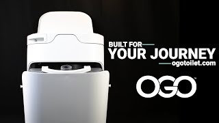 OGO Compost Toilet  Best Composting Toilet for Vanlife RV Boats Remote Locations [upl. by Llerej815]