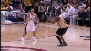 Gilbert Arenas HUGE 3 pointer vs Cavaliers 2008 playoffs [upl. by Amrak]